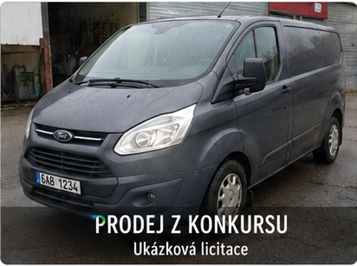Ford Transit Custom – prodej z konkursu